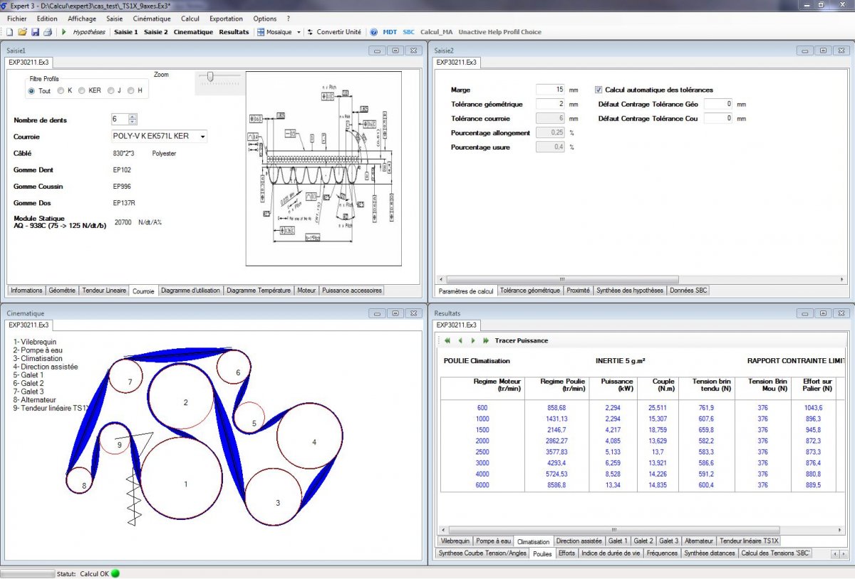 belt drive software